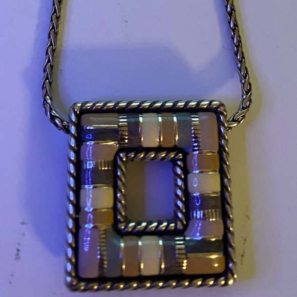 BRIGHTON CABANA REVERSIBLE PENDANT NECKLACE - Picture 4 of 8